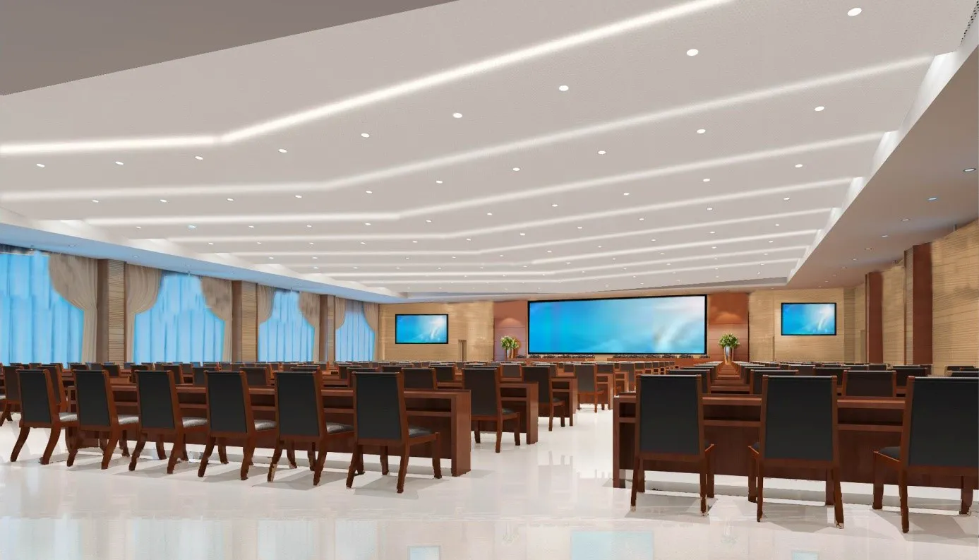 安徽六国化工股份有限公司景观桥LED全彩屏及弘毅楼多媒体会议系统